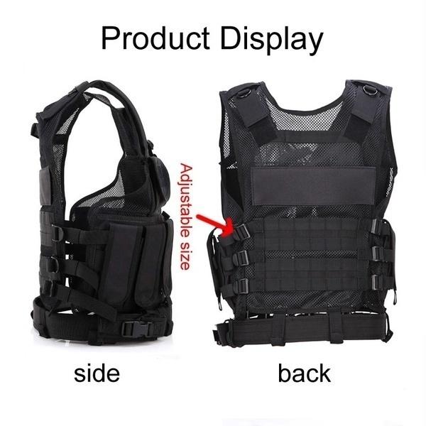 Tactical Vest Multi-pocket SWAT Army CS Hunting Vest Camping