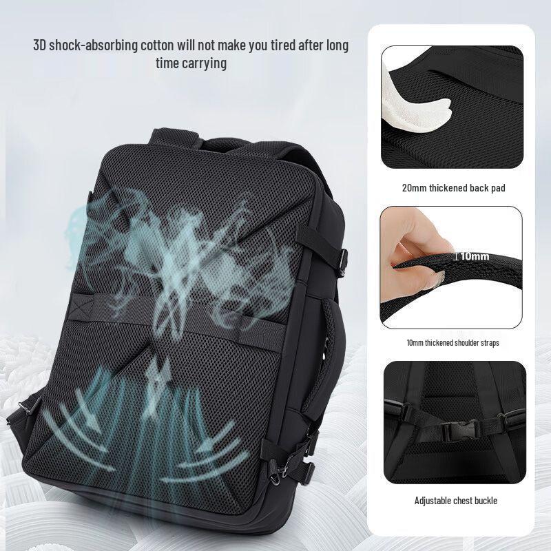 JEEP Men's Large Capacity Business Travel Backpack
