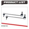 TOPICKSAP 2Pcs Front Sway Bar End Link for Buick Enclave Chevrolet Traverse GMC Acadia Saturn Outlook 2008-2017 K750155
