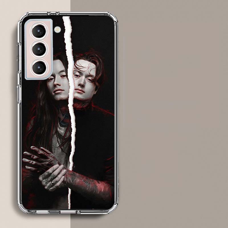 Band B-Bad Omens Handyhülle Für Samsung Galaxy S25 Edge S24 S23 FE S21 S20 S10 Plus S22 S26 Ultra Hülle Klare Hüllen TPU Capa S