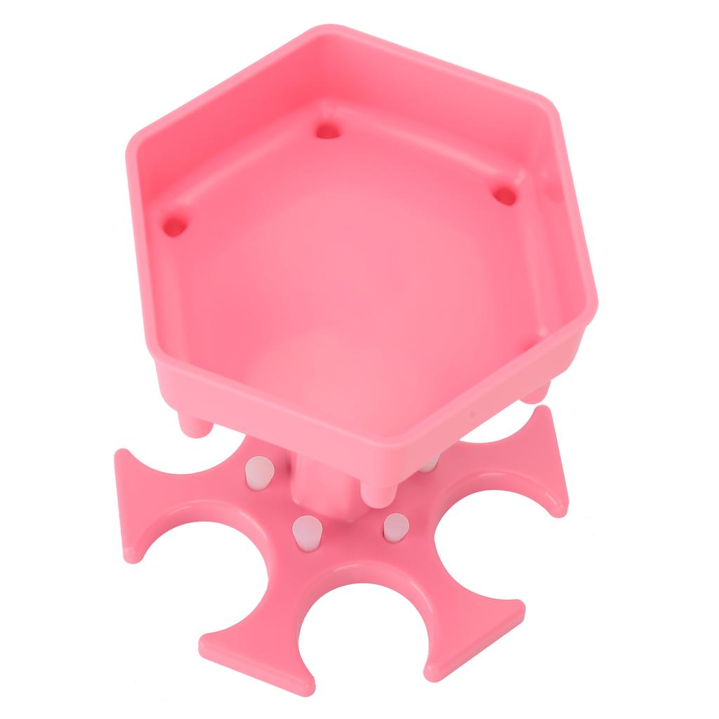 6 Shot Glass Dispenser Holder Bar Wine Whisky Beer Dispenser Rack Accessories Party Games Drinking ToolsPink