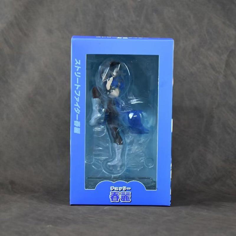 Street Fighter Anime Figure Chun Li Battle Costume Action Figure Collection Model Doll Toys