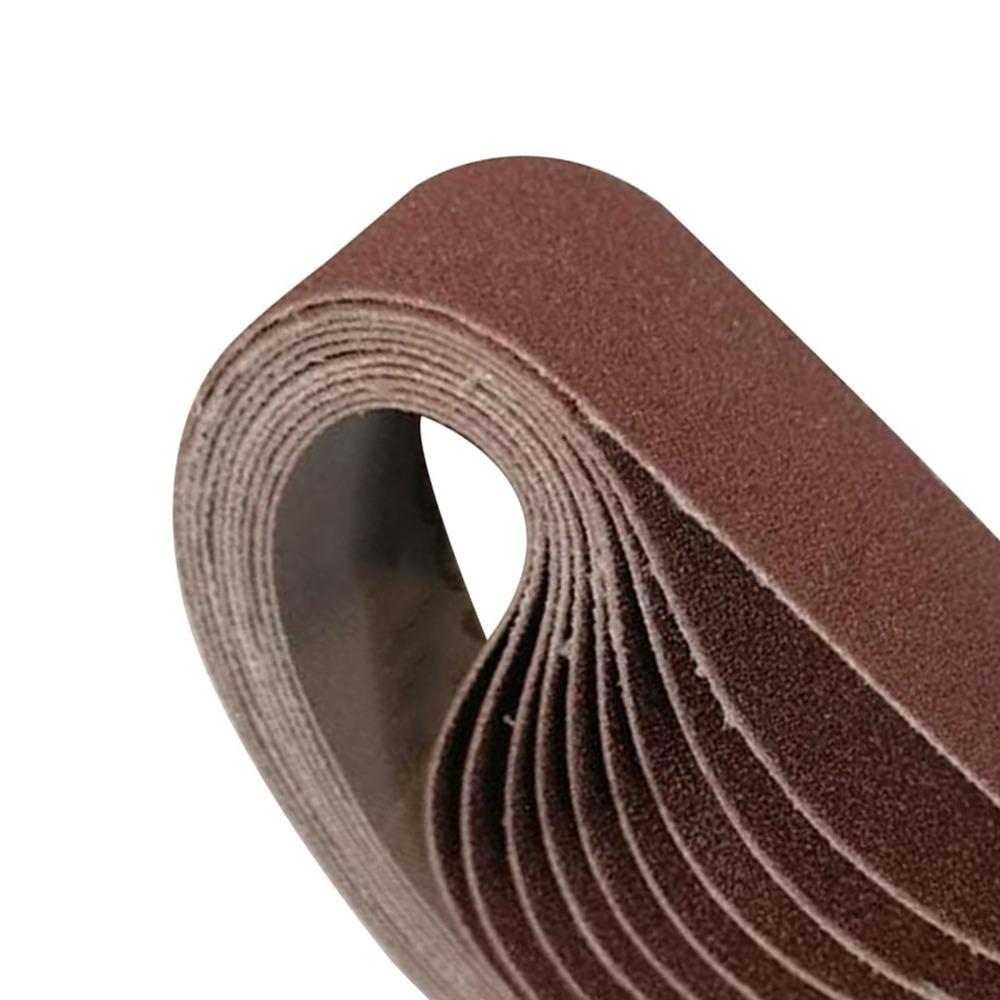 10pcs 330 X 30 Mm / 1.2 X 13 Inch Abrasive Sanding Belts Belt Sander Sandpaper  Metal Grinding