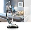 Elegant Dancing Female Character Figurine European Style Dancing Girl Desktop Figurine Decoration Home Decor Crafts Holiday Gift