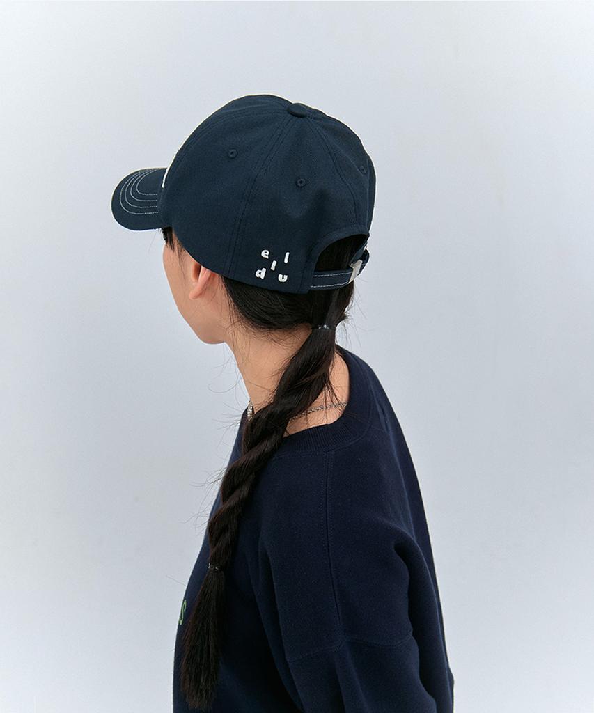 Eldu Here & Now Stitch Ball Cap Navy
