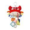 Xingge Baby Crab Pull-and-Play Stroller & Crib Hanging Toy