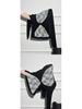 Korean Style Lace Patchwork Pleated Slim Fit Long Sleeve Top for Early Autumn 2025