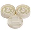 2/3Pcs Leak Free Vial Storage Inserts Reusable Leak-Proof Food Jar Inserts Easy to Clean and Reusable 3ml Vial Size