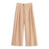 Kaslead New Arrival Women's Fashion Style Fashion Casual Easiest for Match Simple Straight Pleated Pants 7149270