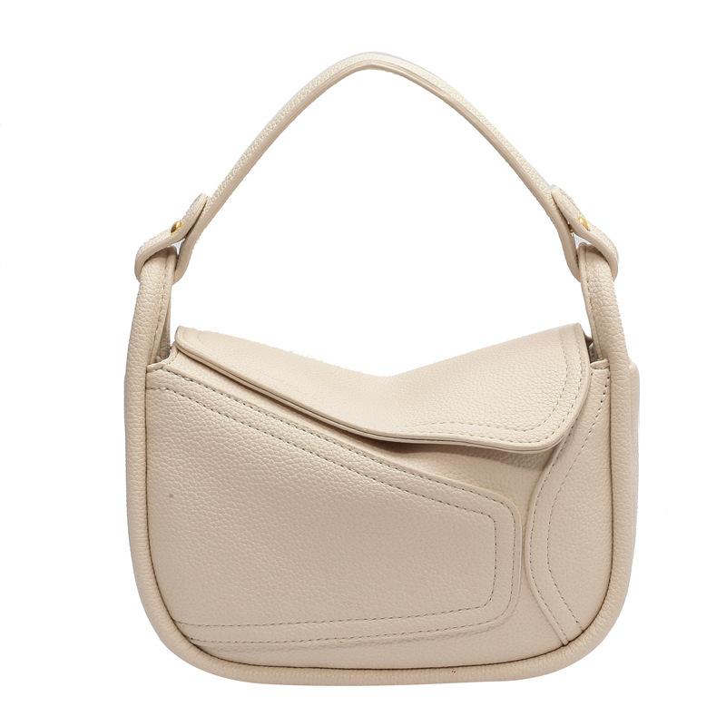 Feeling retro small square bag women's 2026 summer new niche portable commuter shoulder messenger bag women
