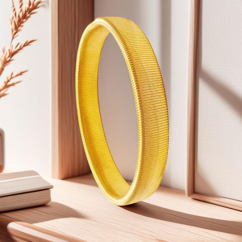 Европейский и американский мужской эластичный металлический браслет бармена золотой