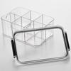 Divided Plastic Food Storage Containers Clear Organizers With Airtight Lids Seal Jar For Snacks, Dried Fruits Home Items