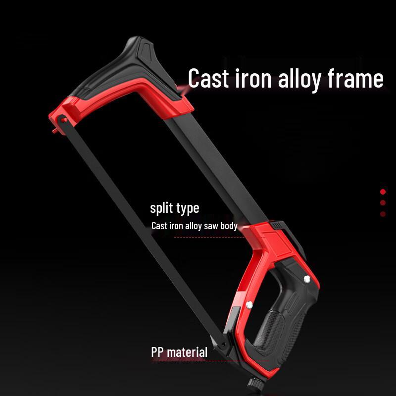 Heavy-Duty Industrial Hacksaw with 11 Blades