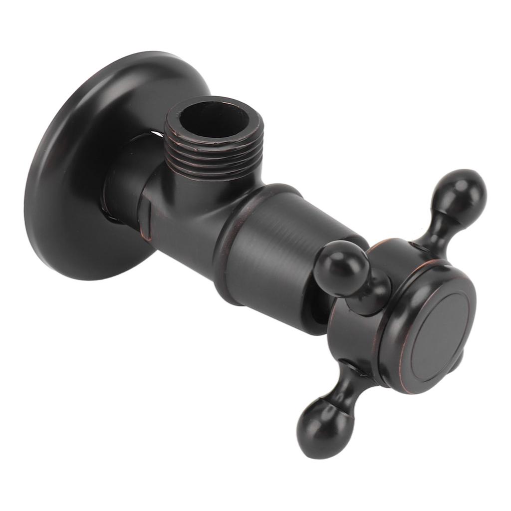 Brass Angle Stop Valve Retro Thickened Cold Hot   Valve Explosion Proof Water Shut Off Valve