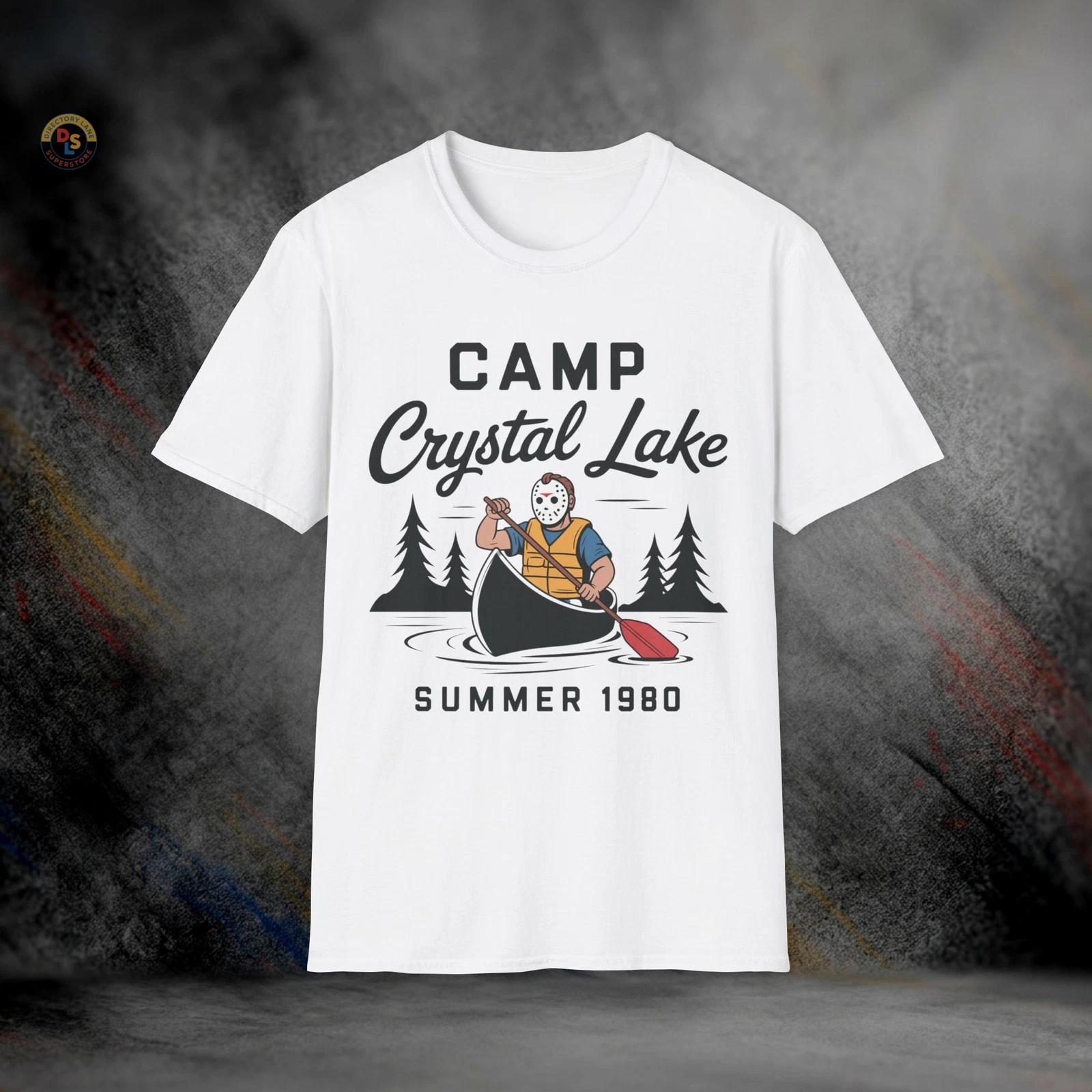 Camp Crystal Lake 1980 Friday the 13th T-Shirt | Softstyle Tee M