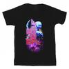 Blue Beetle Mens Pose Cotton T-Shirt