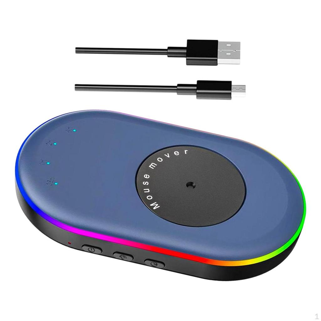 Mice Jiggler Mover Undetectable Easy to Use Silent Keeps PC Active for Office