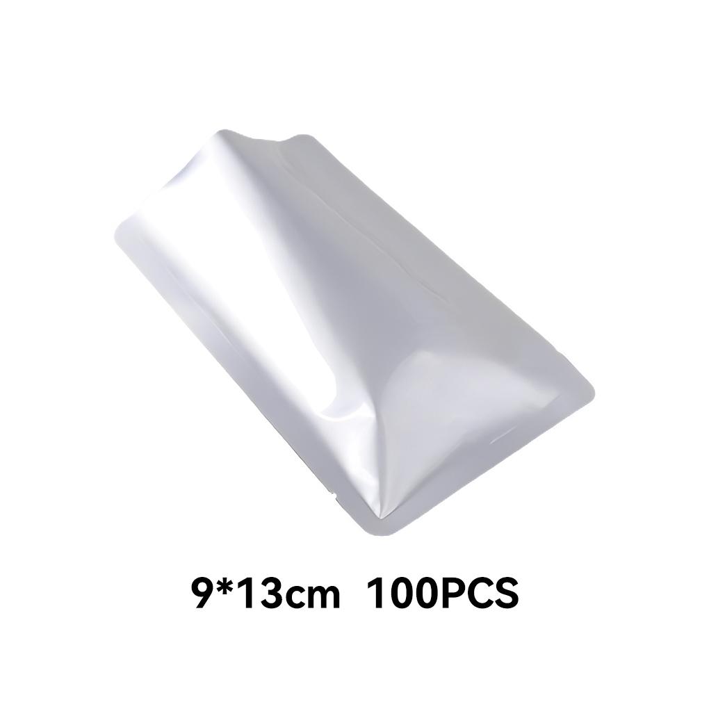 100 Stück oben offener Vakuumbeutel für gekochtes Fleisch, wasserdichte Verpackungsbeutel, leichter, tragbarer Verpackungssack