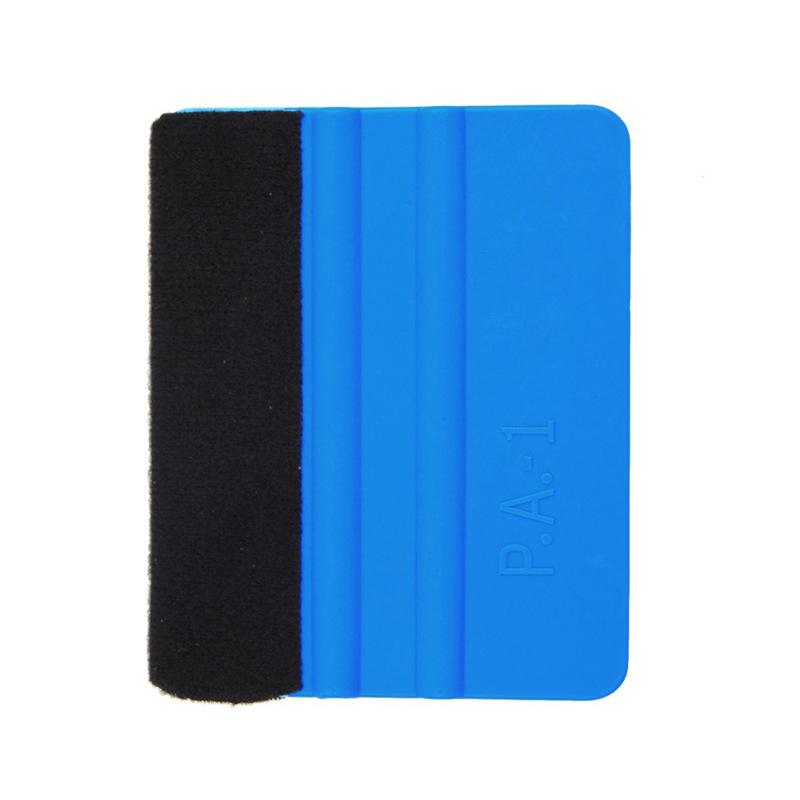 1PC Plastic Felt Edge Squeegee, Mini Squeegee Car Window Film Tinting Tool, Vinyl Car Decal Scraper Applicator
