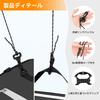 SANLIKE Floating Fishing Net with Scale, Folding Fishing Net, Multi-functional Fishing Tackle, Fishing Case, Bucket (Gray, [S] 40*25*24cm) (Black, S)
