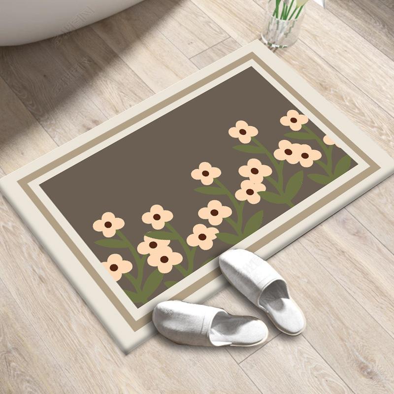 

Entrance Floor Mat Household Entrance Mat Anti Slip Foot Mat At The Entrance 40 * 60cm