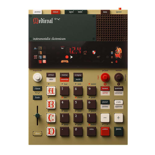 Teenage Engineering EP-1320 medieval beat machine sampler by Teenage Engineering