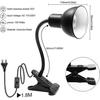 Turtle Heat Lamp For Reptile Aquarium, Turtle With 2 Uva Uvb Bulb Baking Lamp Adjustable 360 Rotating Clip For Turtle Snake Aquarium -X 25-26