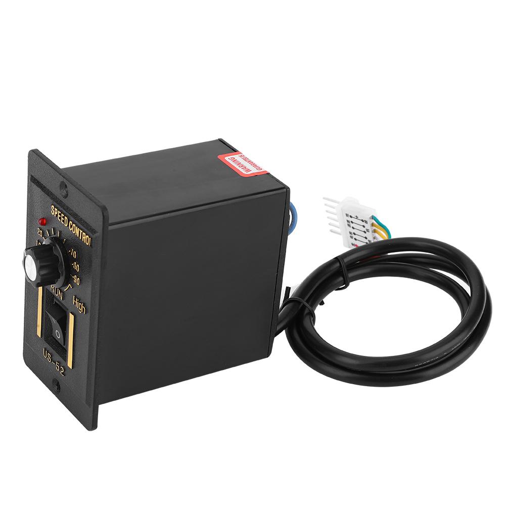 BERM Motor Speed Controller US52 15W Electric Motor Speed Regulator 3.96 Connector AC220V