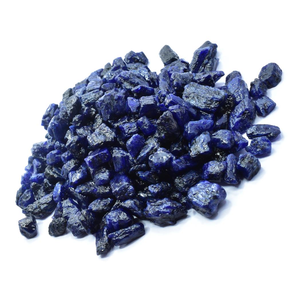 Lot Natural Blue Sapphire 800ct Uncut Rough Certified Loose Gemstones