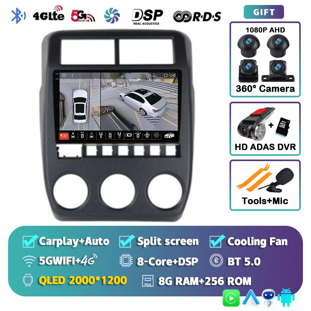 Android 14 Carplay Auto Car Radio For LADA NIVA 2022 Multimedia Video Player GPS Navigation 2 Din 4G+WIFI Stereo DSP No 2din DVD