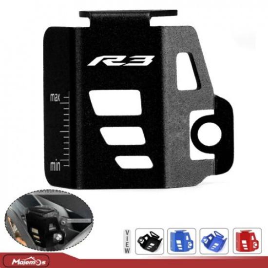 For YAMAHA YZF R3 2015- 2024 2025 Rear Brake Fluid Reservoir Cap Guard Cover