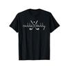 Funny T-shirt Golf Dad Caddie Dad Birthday Golf T-shirt Black T-shirt