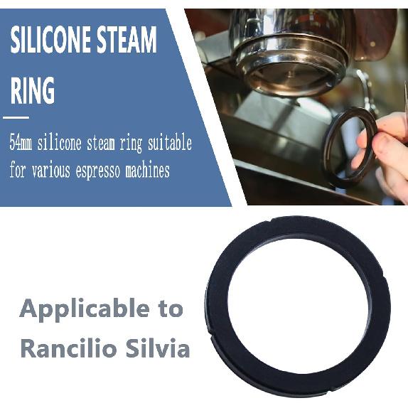 Espresso Machine group gasket Fits for Rancilio Silvia,Group Head Gasket for Espresso Machine Repair Kit Replacement(2 Pcs)