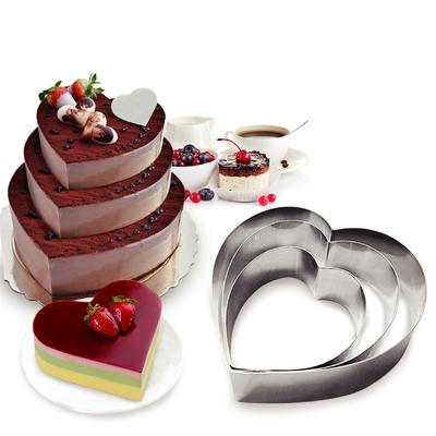 Kuchenform Box Edelstahl Dreiteiliges Set Sternfrucht Ausstecher Form Kuchen Keks DIY Form Gebäck- und Backzubehör