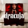 Horror Movie D-Dracula A Love Tale Flannel Soft Warm Plush Blanket For Sofa Living Room Pet Hogar Bedroom Gift Home Car Portable