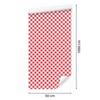 Checkerboard Wallpaper Coral, Soft Forms for Living Room and Bedroom 50x1000