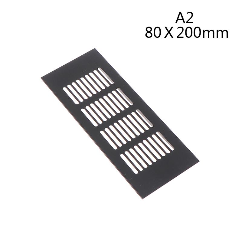 Parts Accessories Household Air Vent Grille Wall Ventilation Cover Wardrobe 50*100-600mm Aluminum For Cupboard