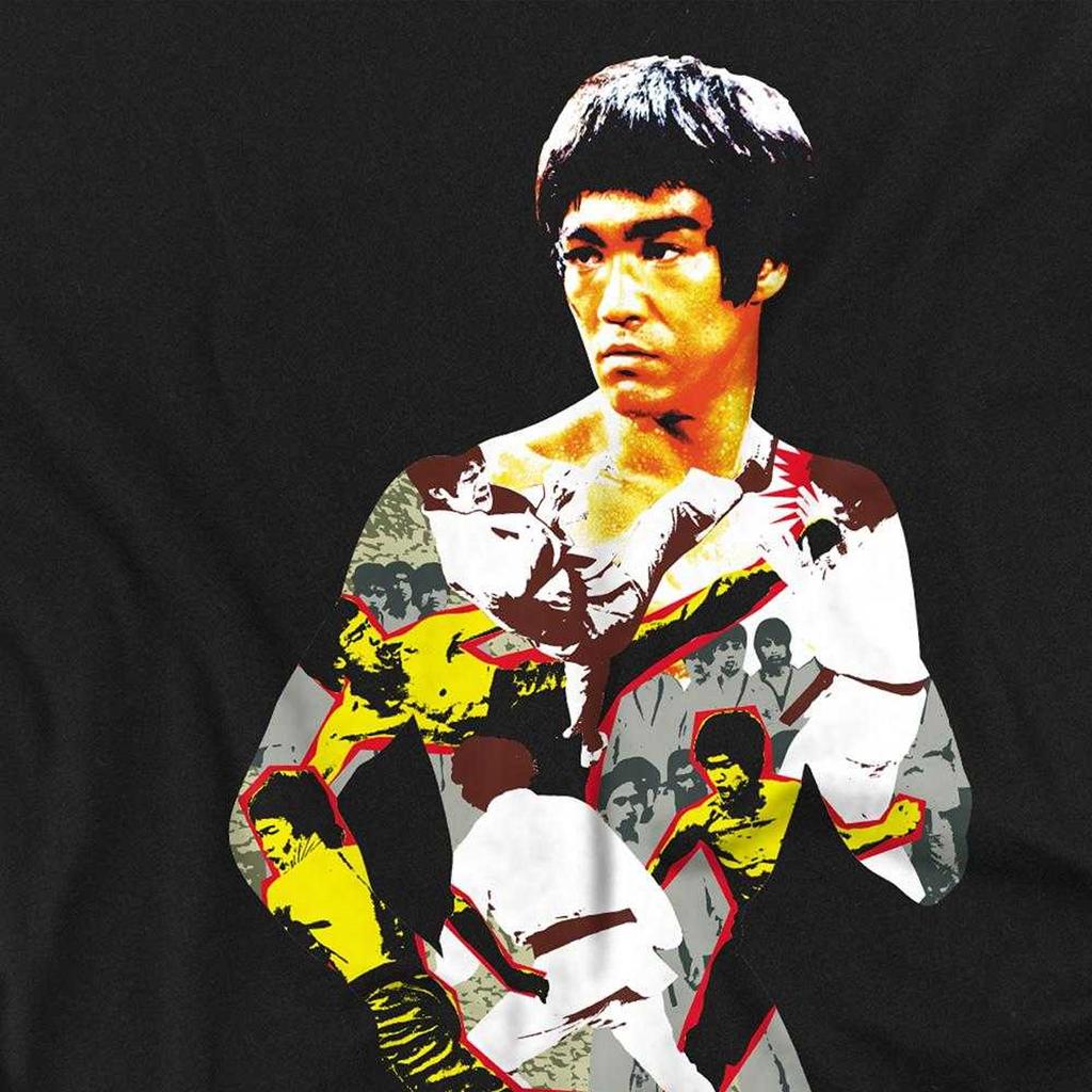 Bruce Lee Unisex Erwachsenen Body Of Action Langarm-T-Shirt