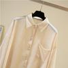 Summer Womens Thin Cardigan Hollow Out Korean Style Loose Long Sleeve Chiffon Shirt Jacket Casual Outwear