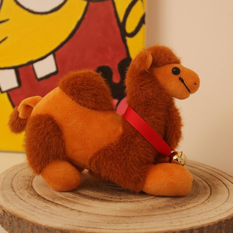 

Милый маленький плюшевый брелок-шарм в виде верблюжонка 4 inches [Standard Chain]