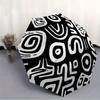 1pc Abstract Patterns Automatic Open 8-Rib Windproof Umbrella, Travel & Commuting, Suitable for All Seasons