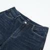 LAP Tape Roll-Up Straight Fit Denim Pants Aq3Dp863