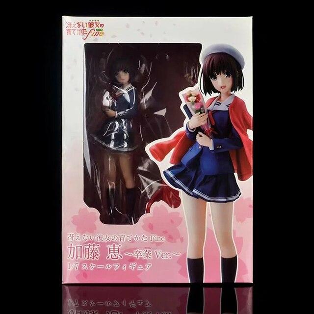 Megumi Kato Racing School Uniform Anime Figure Saekano How To Raise A Boring Girlfriend Fine Action Figurines Toys Gift for Kids