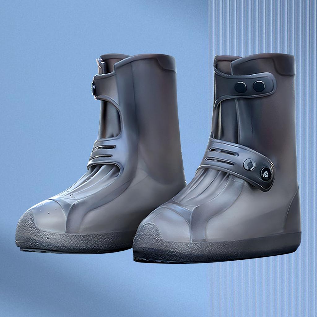 Waterproof Rain Boots Cover Silicone Comfortable Prevent Slip Thickened Outdoor Rain Shoe Covers