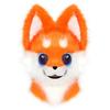 Costume da Cosplay Fursuit Testa di Cane Peluche per Comic Convention ed Eventi Furry