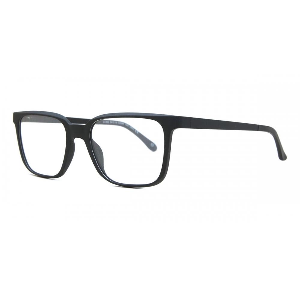Clip On SqUare Black SmartbUy collectiOn Briggs With Clip On U 0302 02m fashiOn Unisex Eyeglasses