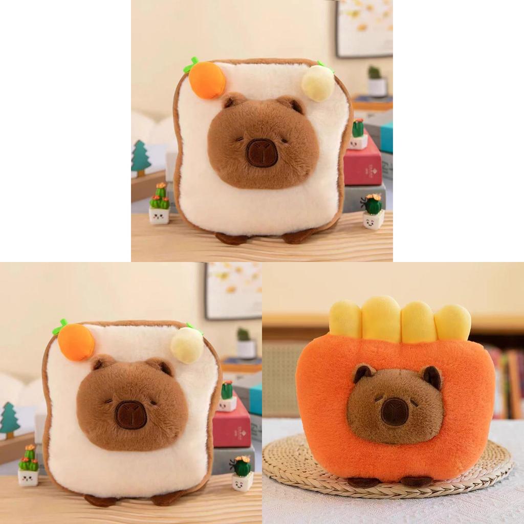 Peluche Hamburger con Cotone Soffice per Bambini e Ragazzi Regalo