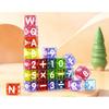 Magnetic Number Letter Blocks Educational Toy For Kids With Metal Box Storage