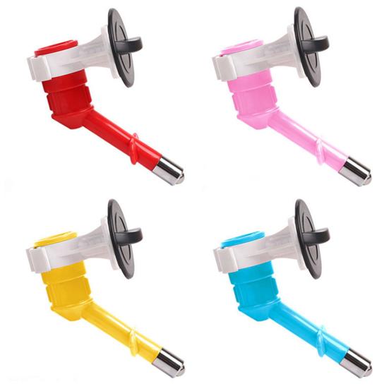 Pet Dog Cat Auto Hanging Water Feeder Bottle Dispenser Drinking Fountain Head