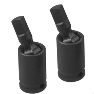 2x Luftdruck Schlagschrauber Universalgelenk Nuss Schwenkbar Ratsche Adapter Reparieren